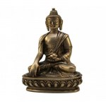 Boeddha messing 14cm